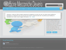 Tablet Screenshot of deverio.it